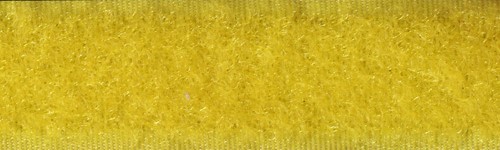 Лента контактная "липучка" 50мм желт. МЯГКАЯ (110) VT (25)