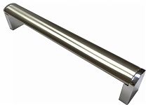 Ручка-скоба L-160мм бруш никель хром RS-523-160-04