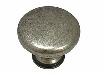 Ручка-кнопка Античное серебро 8490 AntiqSilve DV