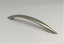 Ручка-скоба L-192мм матовый сатин никель 8508