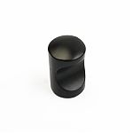 Ручка-кнопка FK1013 knob, матовый черный (60/600)